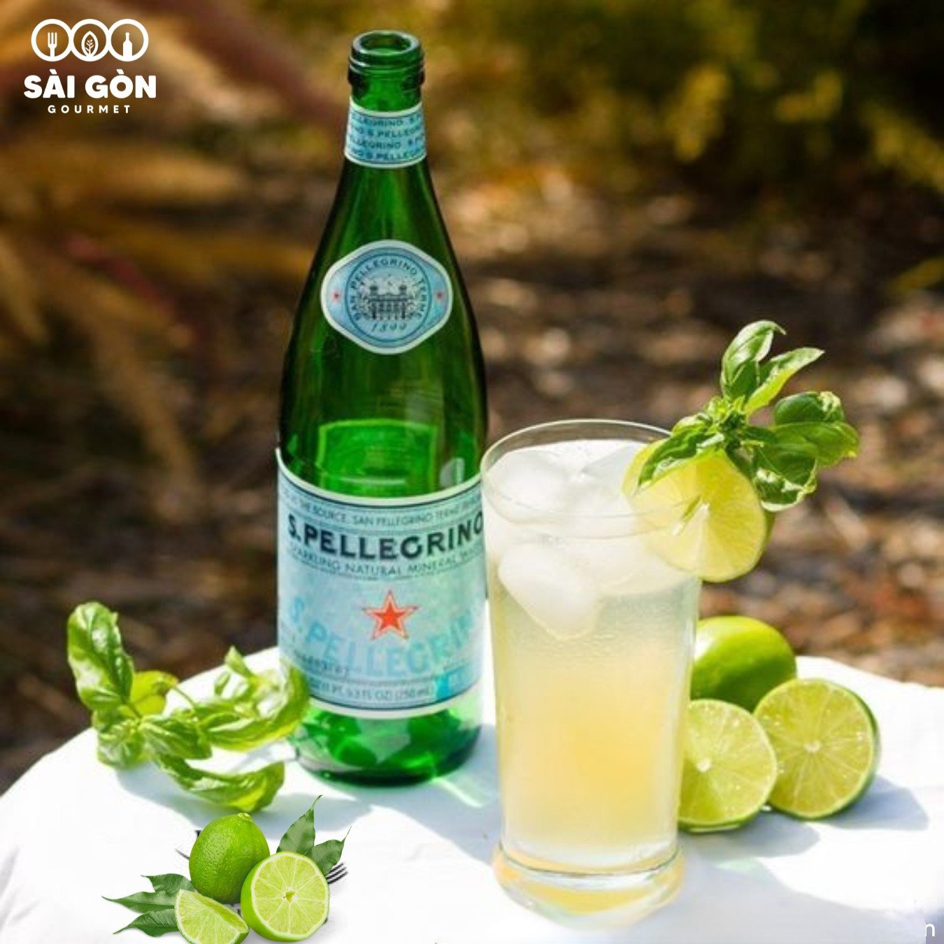 Nước khoáng có ga tự nhiên 500ml (Sanpellegrino - chai thủy tinh)
