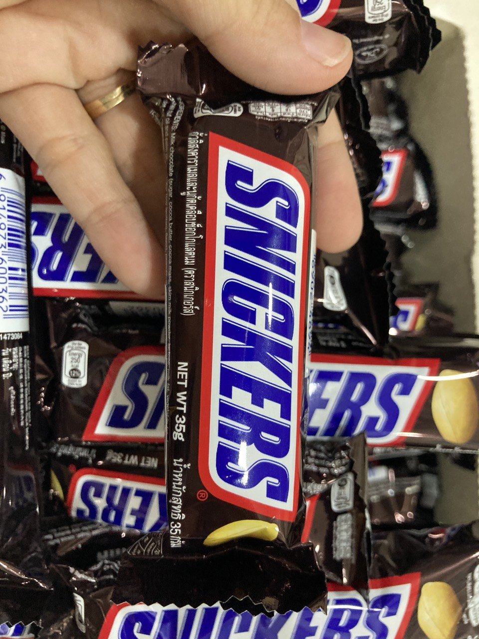 Socola Snickers nhân đậu phộng 35 gram