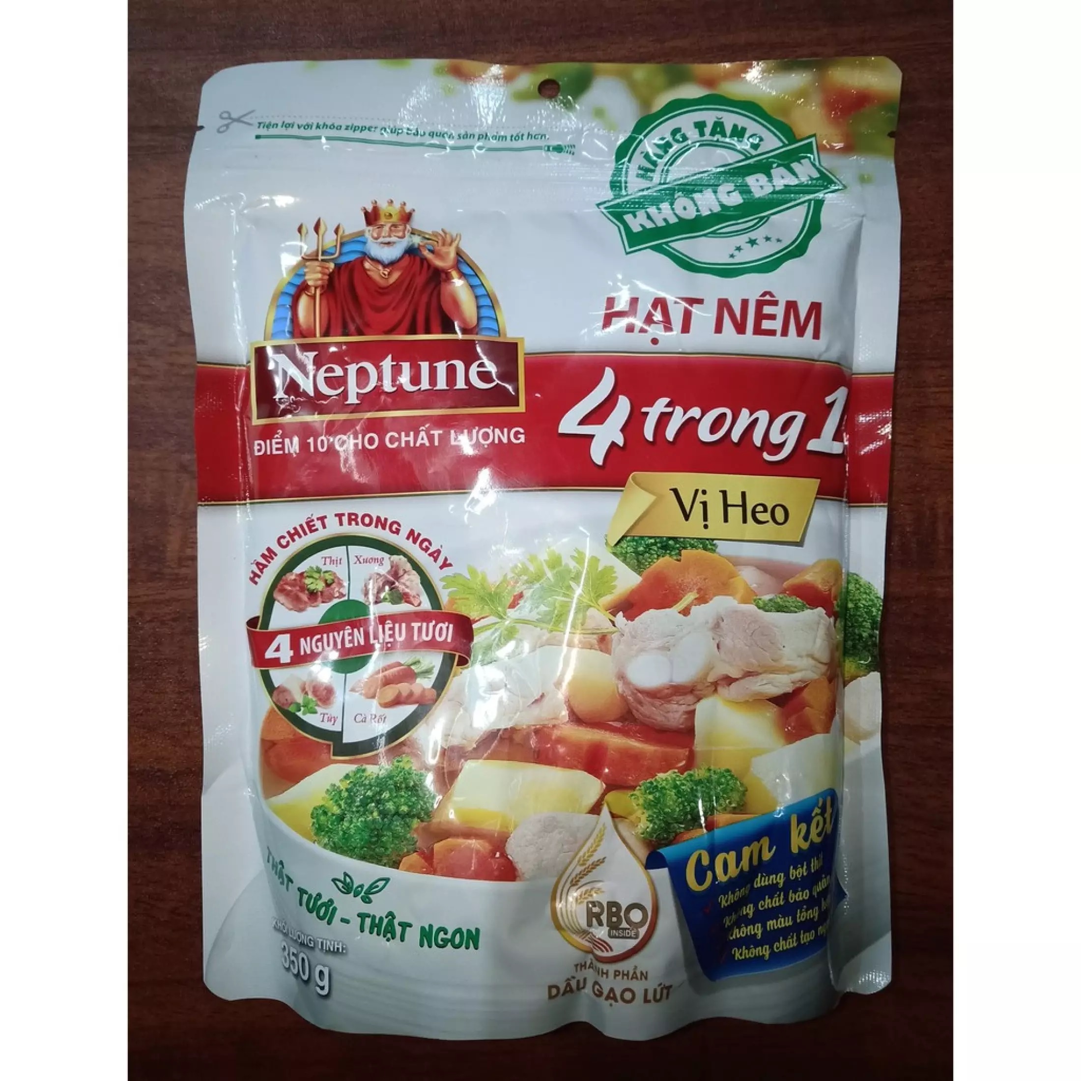Hạt nêm vị heo Neptune 850 g