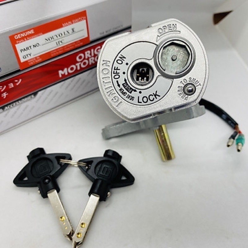 Bộ ổ khoá 6 cạnh cho xe nouvo lx