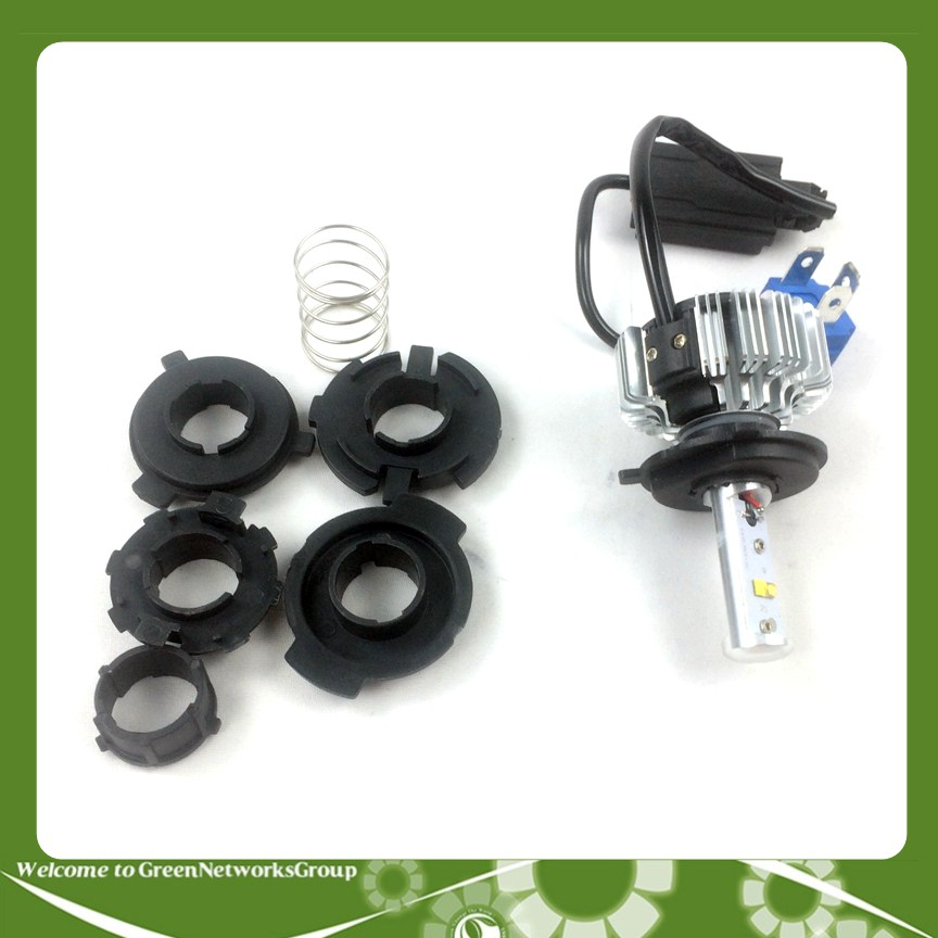 Đèn pha led chân H4 Mini - MJ siêu sáng dành cho mô tô xe máy GreenNetworks