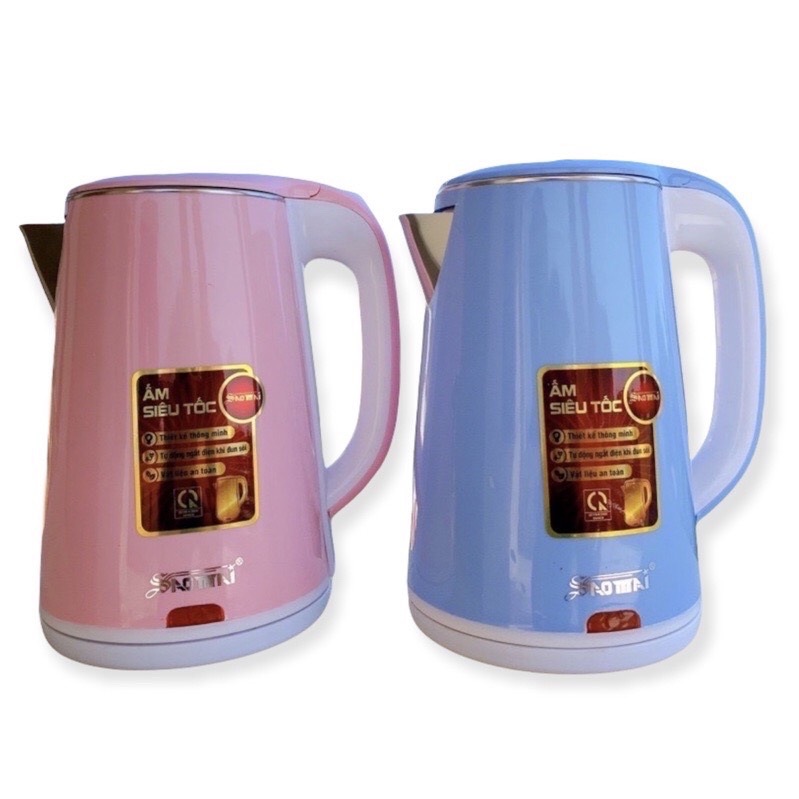 Ấm siêu tốc 2 lớp 2.5L Thái Lan