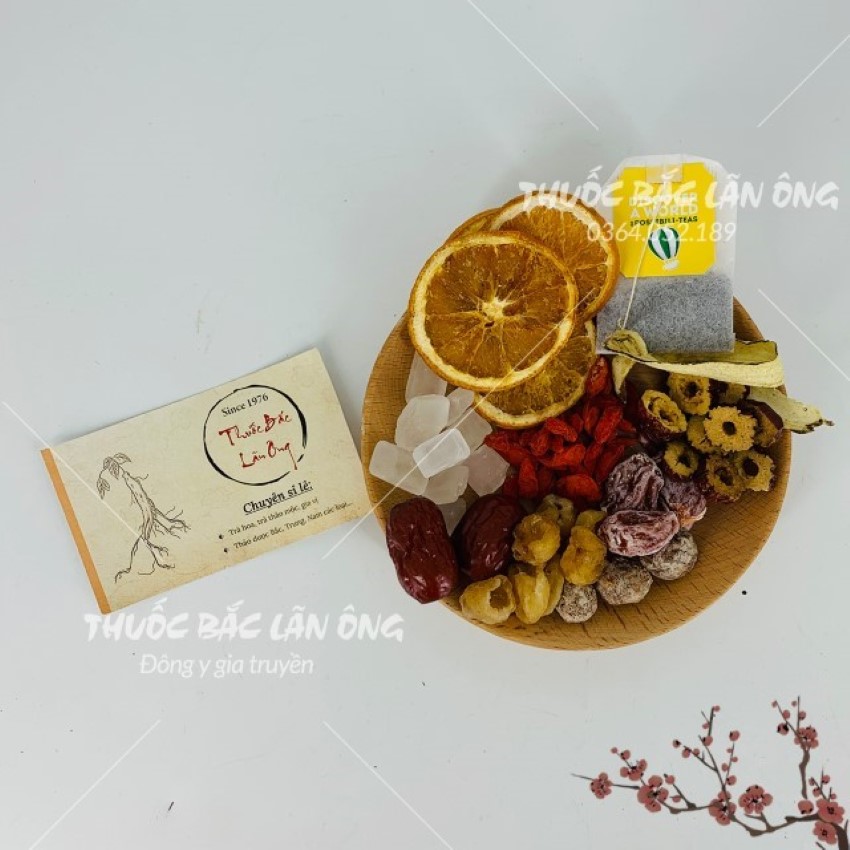 10 Gói Trà Lipton Xí Muội Cam Thảo (Hút Chân Không)