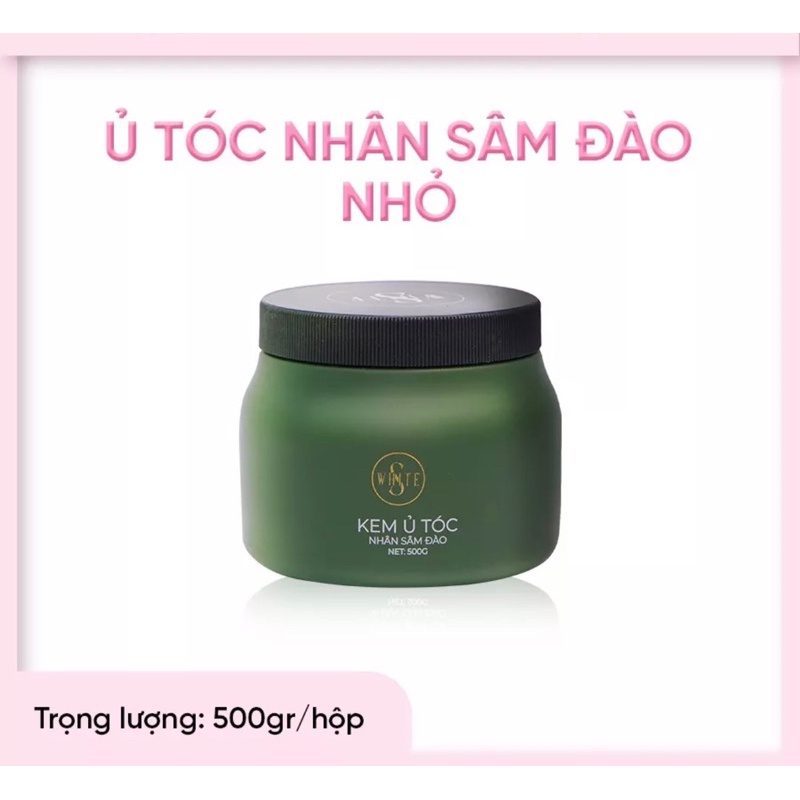 Ủ tóc nhân sâm đào swhite 500g mẫu mới