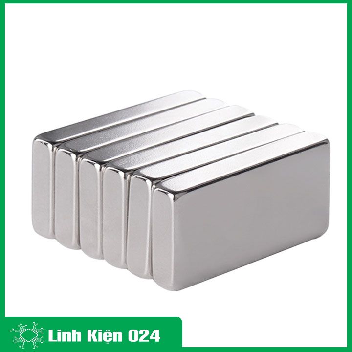 Bộ 2 viên nam châm đất hiếm 20x10x2mm ( từ tính hút cực mạnh )