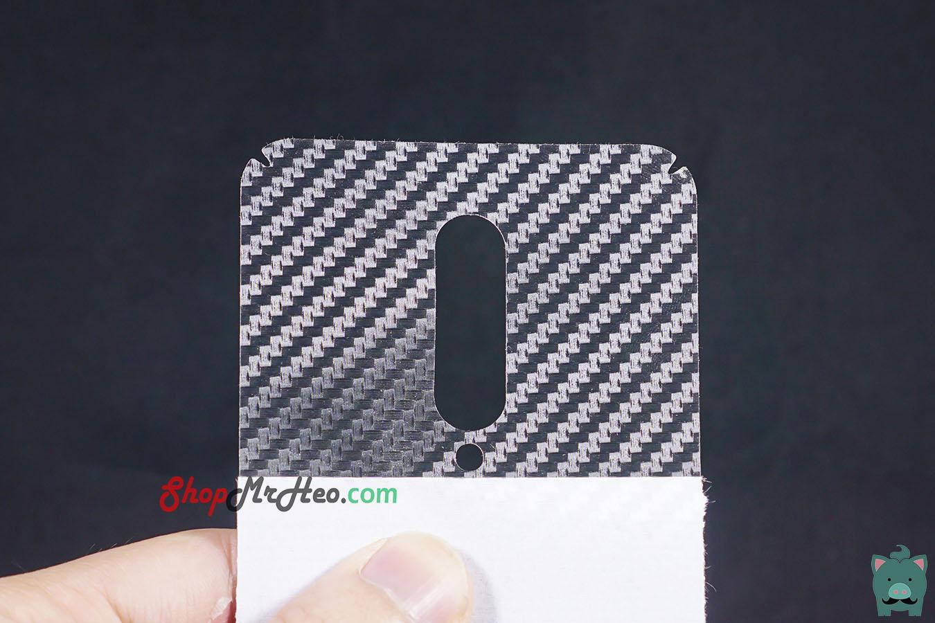 [HCM]Bộ 3 Skin Dán Mặt Sau Lưng Vân 3D Carbon OnePlus 7 Pro