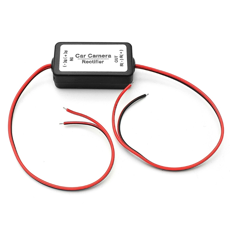 12V Power Filter Reverse Rectifier Ballasts Solve Navigation Rear View Camera Problem Ripple Screen Interference Relay