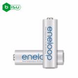 (01 viên) Pin sạc Panasonic - Eneloop Tiểu AA (Phiên bản xuất khẩu - Màu trắng) - Mã BK-3MCCA - 2000 mAh - 2100 lần sạc - Điện áp 1,2v - 1,5v