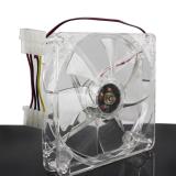 12cm 120mm RED LED 12V 4Pin Computer PC Case Cooler CPU Cooling LED Fan  -  intl