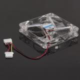 12cm 120mm RED LED 12V 4Pin Computer PC Case Cooler CPU Cooling LED Fan  -  intl