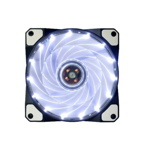 Bảng giá Quạt làm mát cho máy tính vận hành êm 15 đèn Led 12 v Neon (Trắng) -quốc tế Phong Vũ