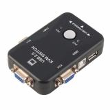 2 ports usb 2.0 vga/svga kvm switch box for sharing monitor
keyboard mouse - intl