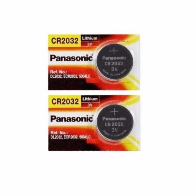 2 viên Pin CR2032 Panasonic 3V