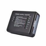 20/24 Pin PSU ATX SATA HDD Power Supply Tester Checker Meter LED Diagnostic Tool Testing PC Computer 12V 5V 3.3V - intl