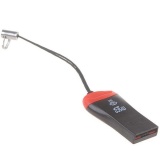 2PCS Mini USB 2.0 Micro SD T-Flash SDHC MS TF M2 High Speed Memory Card Reader 1-16GB - intl