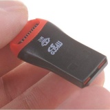 2PCS Mini USB 2.0 Micro SD T-Flash SDHC MS TF M2 High Speed Memory Card Reader 1-16GB - intl