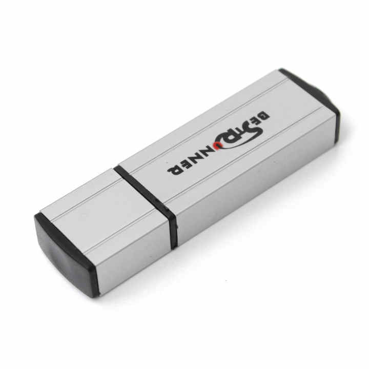 4 Aluminium Alloy USB 2.0 Flash Memory Stick Storage White - Intl