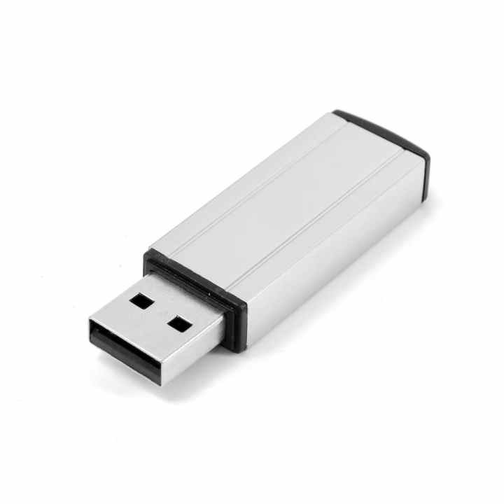 4 Aluminium Alloy USB 2.0 Flash Memory Stick Storage White - Intl