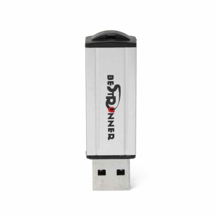 4 Aluminium Alloy USB 2.0 Flash Memory Stick Storage White - Intl
