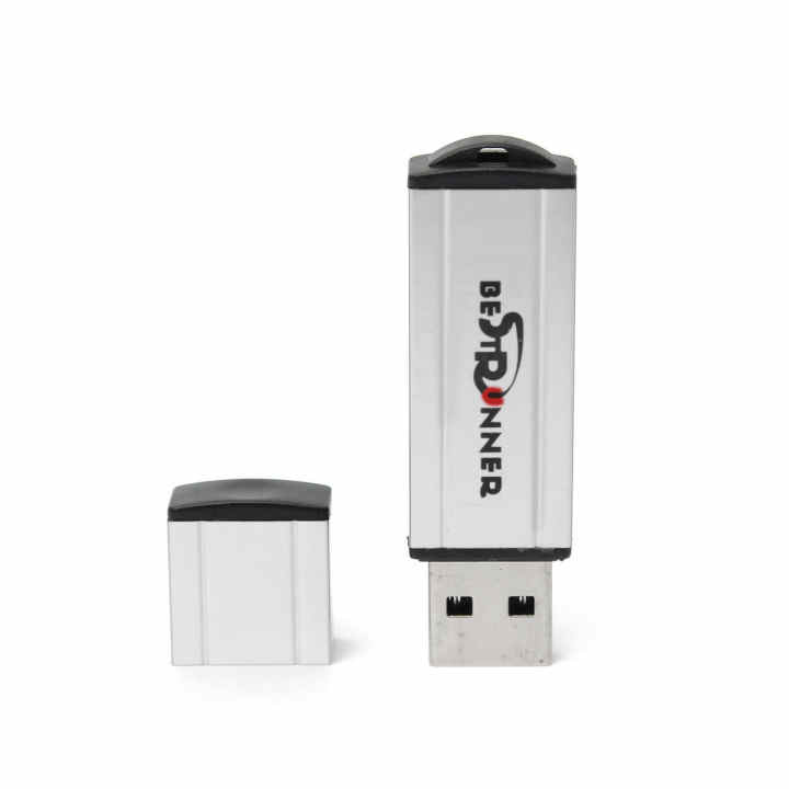 4 Aluminium Alloy USB 2.0 Flash Memory Stick Storage White - Intl