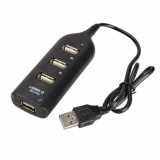 4 cổng USB 2.0 Tốc Độ Cao Mini Hub Ổ Cắm Hoa Văn dành cho Laptop-quốc tế