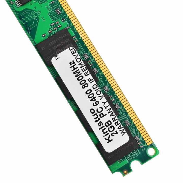 4GB (2PCSx2GB) DDR2 2GB RAM 800MHz PC2-6400U Desktop Memory - intl