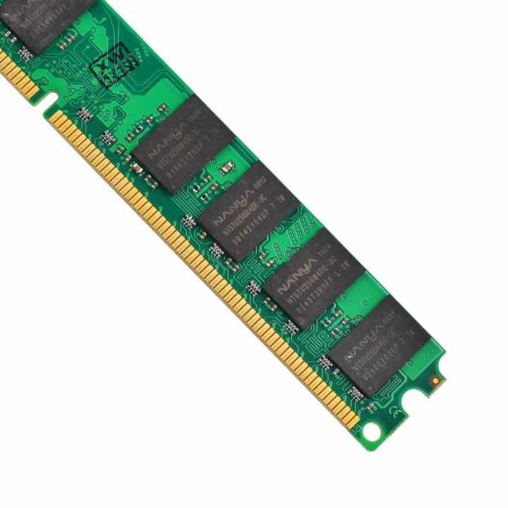 4GB (2PCSx2GB) DDR2 2GB RAM 800MHz PC2-6400U Desktop Memory - intl