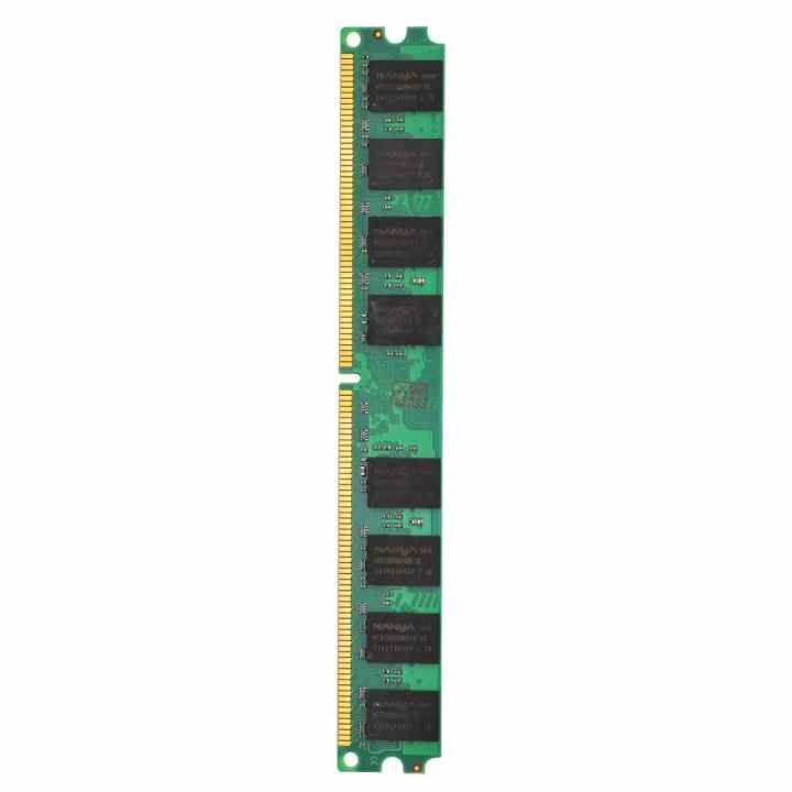 4GB (2PCSx2GB) DDR2 2GB RAM 800MHz PC2-6400U Desktop Memory - intl