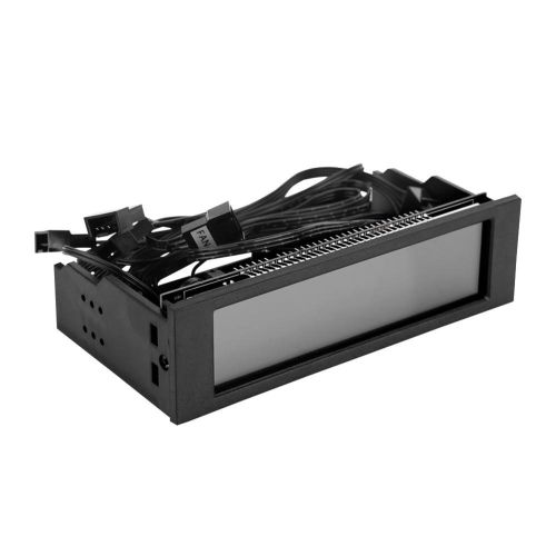 Bảng điều khiển tốc độ cảm biến nhiệt độ CPU 5 quạt làm mát Ổ Màn hình ...