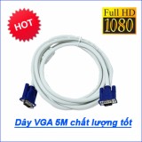 5m dây tín hiệu VGA kết nối máy tính với màn hình loại tốt