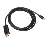 6Ft Thunderbolt Mini DisplayPort DP to HDMI Adapter Cable for Mac Book - intl
