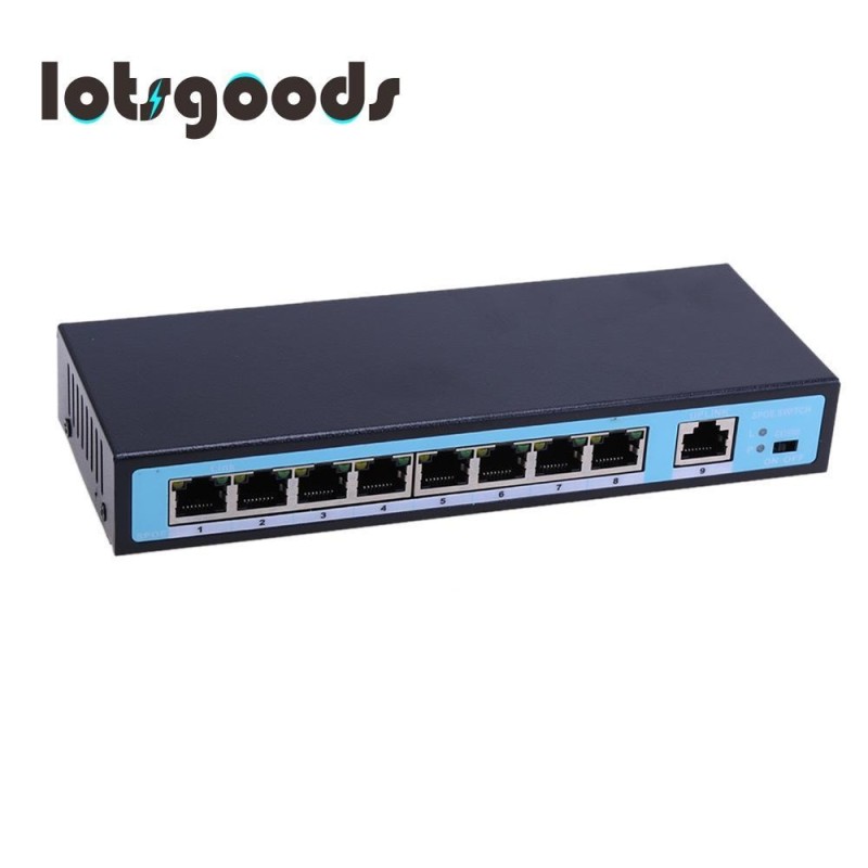 Bảng giá 8 Port 10/100 M PoE Ethernet Switch RJ45 Port Network Device Switch - intl Phong Vũ