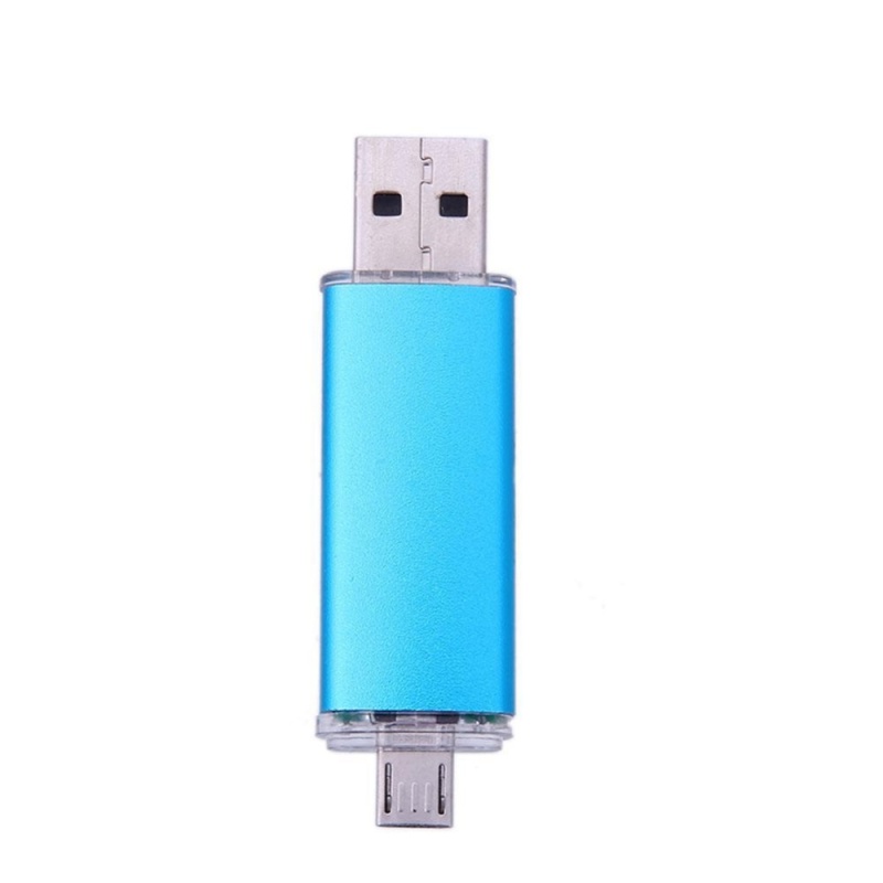 Bảng giá 8Gb Mini Portable USB2.0 OTG Flash Memory Disk Driver for Tablet Desktop PC(Blue) - intl Phong Vũ