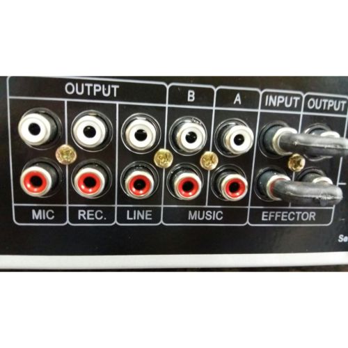 Amply Karaoke Boston Audio PA 1000X (đen) Thiết bị nhận và Amplifier