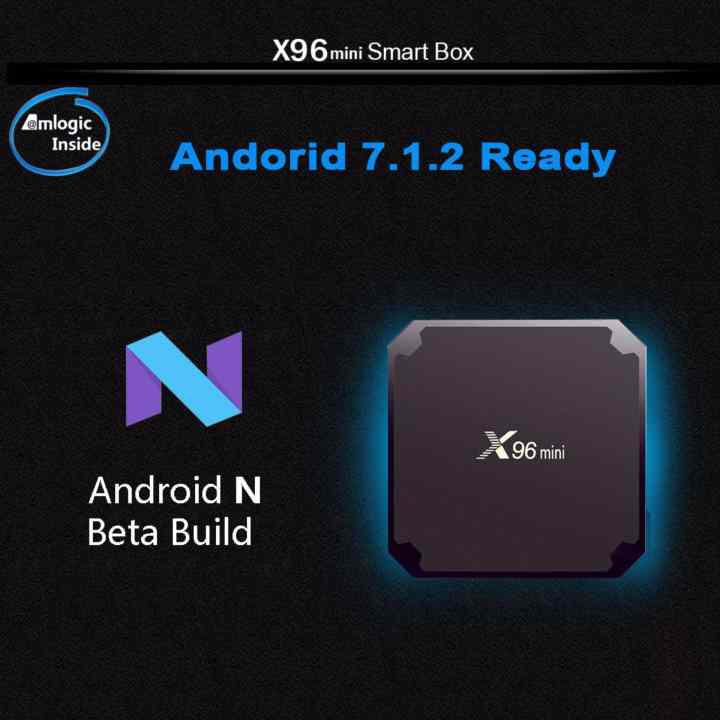 Android tivi box X96 Mini - Ram 2gb - Rom 16GB