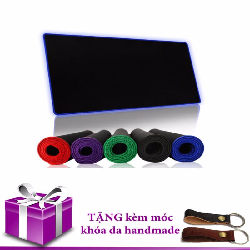 Giá Bàn di chuột chuyên games cỡ 60x30 cm - bo viền (kèm móc khóa da hanama)