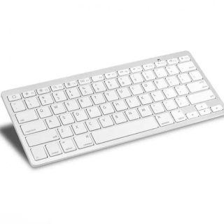 Bàn phím Bluetooth dùng cho máy tính bảng, điện thoại tabs keyboard (Trắng) thumbnail