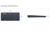 [HCM]Bàn phím bluetooth Logitech K380 (Xám đậm) - Hãng Phân phối chính thức
