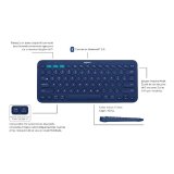 [HCM]Bàn phím bluetooth Logitech K380 (Xanh) - Hãng Phân phối chính thức