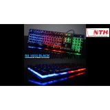 [HCM]BÀN PHÍM CHUYÊN GAME LED ĐA MÀU R8 1822 (ĐEN)