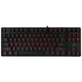 Bàn phím cơ Gaming DareU DK87 - Black (RED Led, Blue D switch)