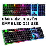 [HCM] Bàn phím G21 LED giả cơ game chuyên dụng