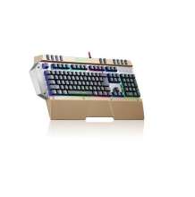 Bàn phím giả cơ Motospeed K800 Gaming Led 7 màu (Vàng)