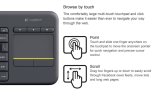 [HCM]Bàn phím không dây Logitech K400 Plus (Đen) - Hãng Phân phối chính thức
