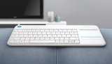 [HCM]Bàn phím không dây Logitech K400 Plus (Trắng) - Hãng Phân phối chính thức