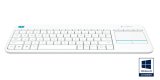 [HCM]Bàn phím không dây Logitech K400 Plus (Trắng) - Hãng Phân phối chính thức