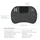 Bàn phím kiêm chuột bay UKB500 PRO, có đèn nền (đen)