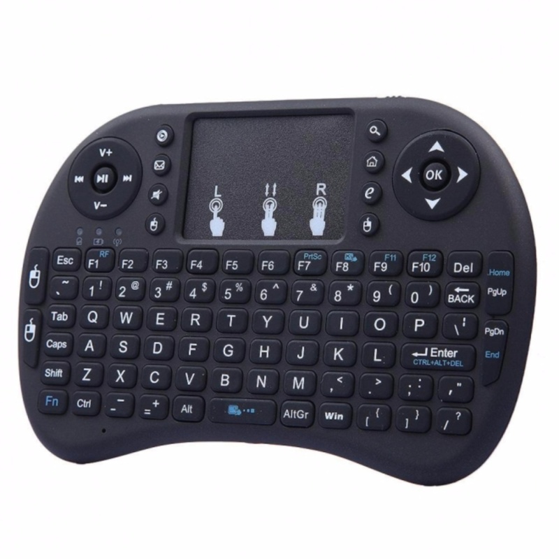 Bàn phím kiêm chuột không dây UKB 500-RF Mini Keyboard (Đen)