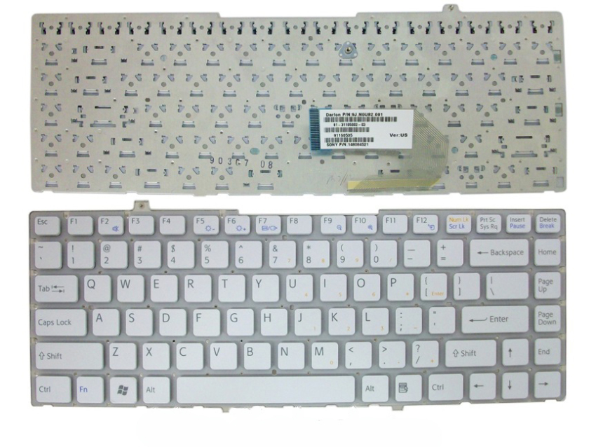 Bàn phím Laptop SONY PCG-FX(Đen) - Hàng nhập khẩu