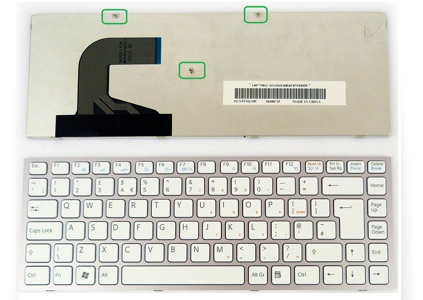 Bàn phím laptop sony vpc-s - hàng nhập khẩu